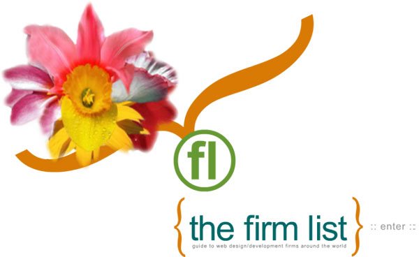 Splash Page for The Firm List